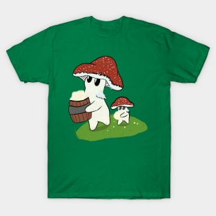 Worker Mushrooms T-Shirt